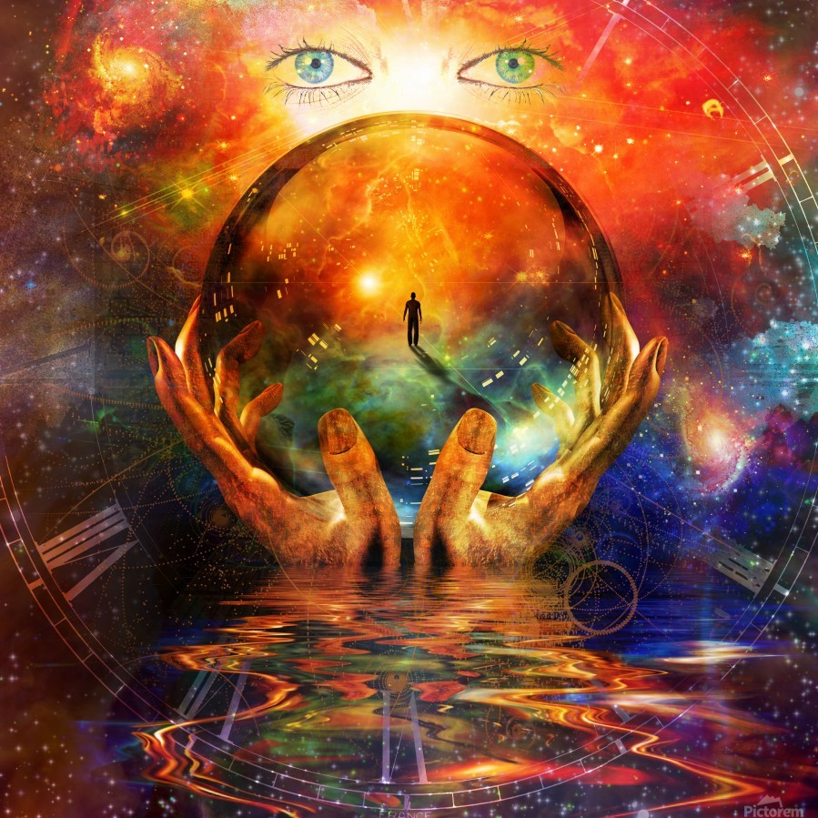 Crystal Ball by Bruce Rolff Wall Art
